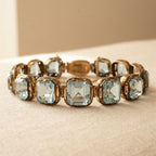 Azure Tide Gold Bracelet