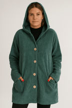 Indie | Corduroy Hooded Jacket