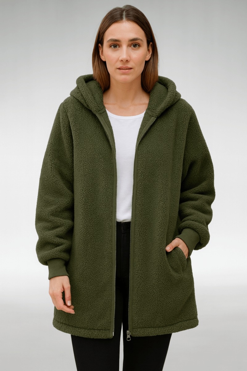 Jane | Cozy Teddy Coat