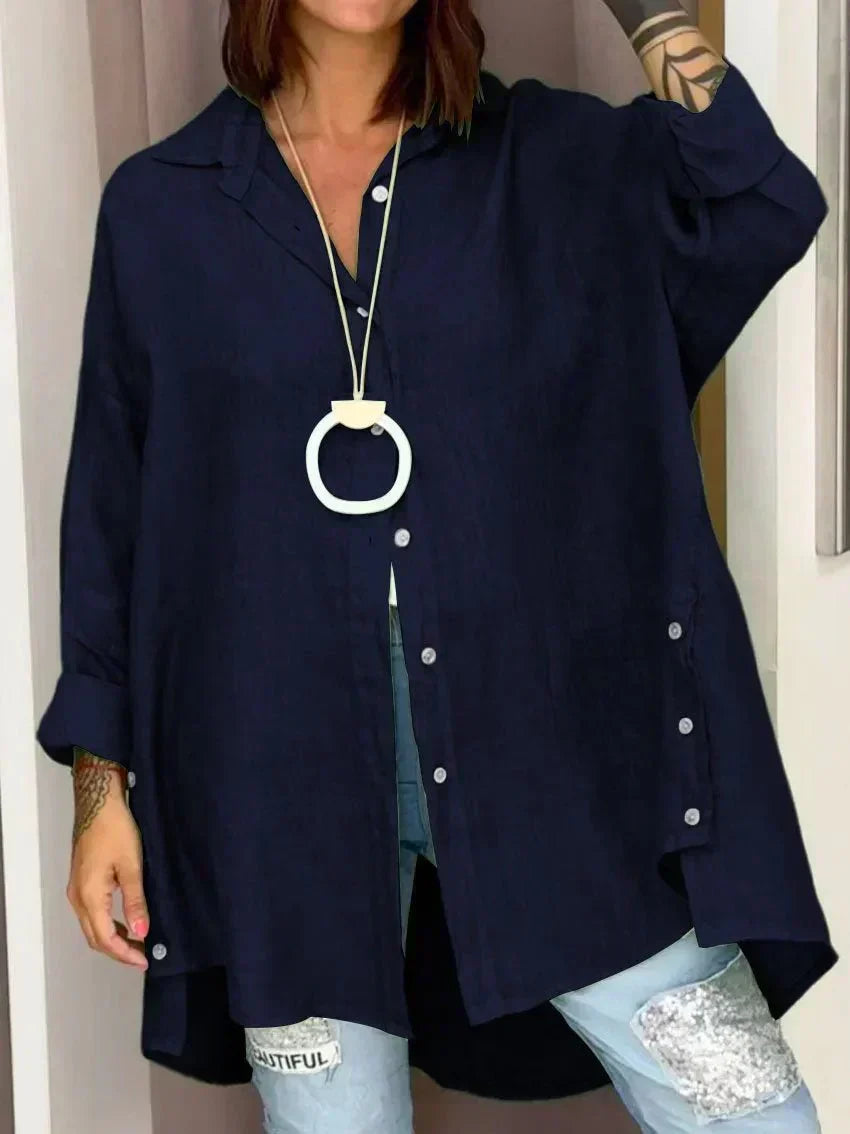 Nadine | Camisa oversized de luxo
