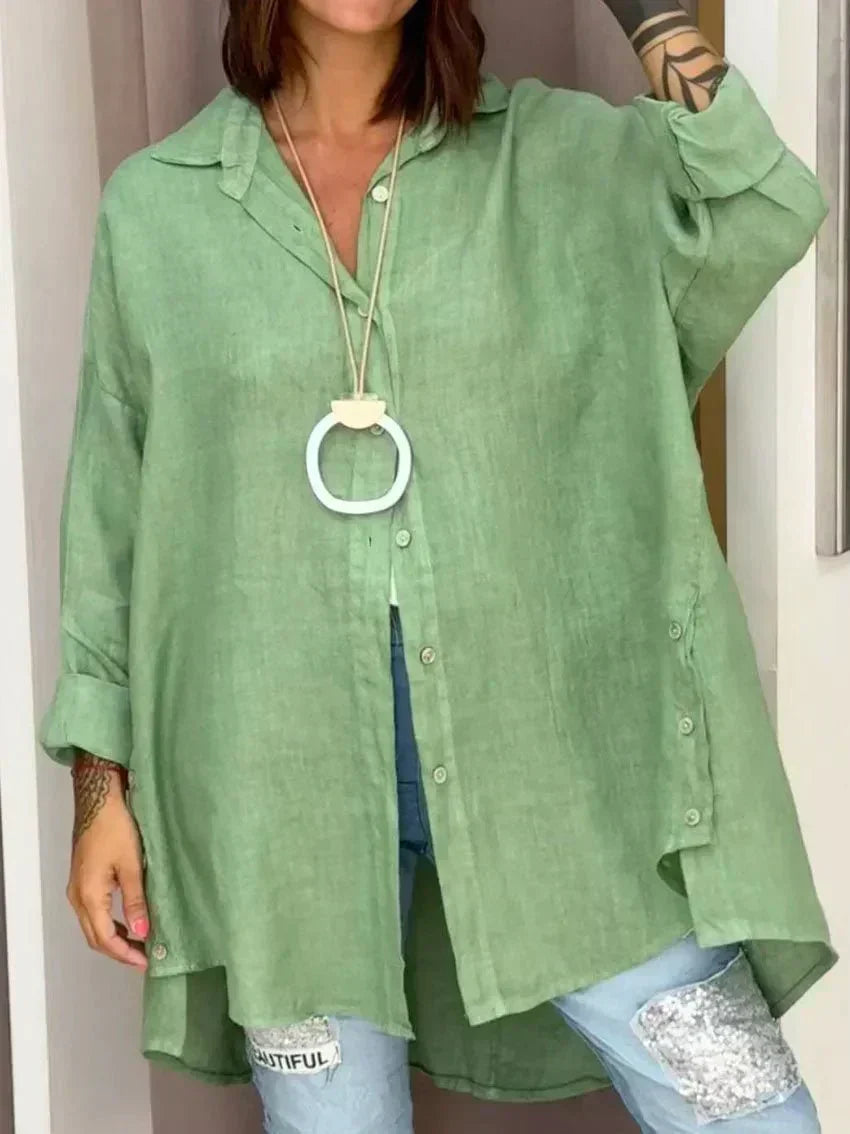Nadine | Camisa oversized de luxo