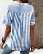 Lila | Blusa listrada macia