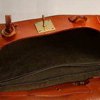Dali | Travel Duffle Bag with Leather Trim and Gold-Tone Hardware