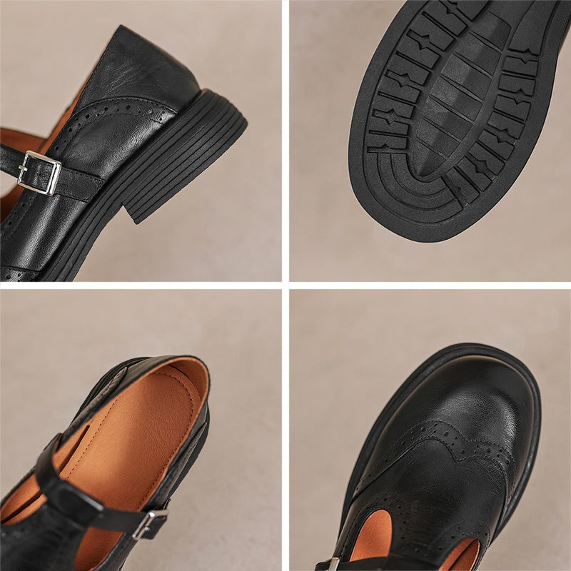 Mattea | Merceditas elegantes de cuero
