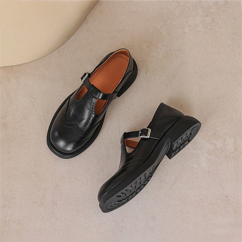 Mattea | Merceditas elegantes de cuero