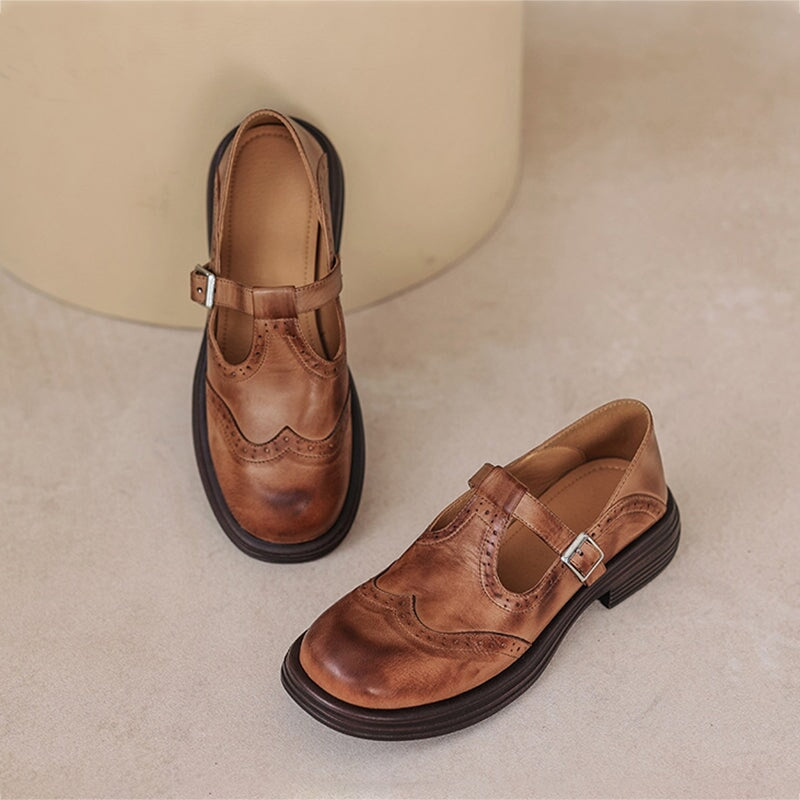 Mattea | Merceditas elegantes de cuero