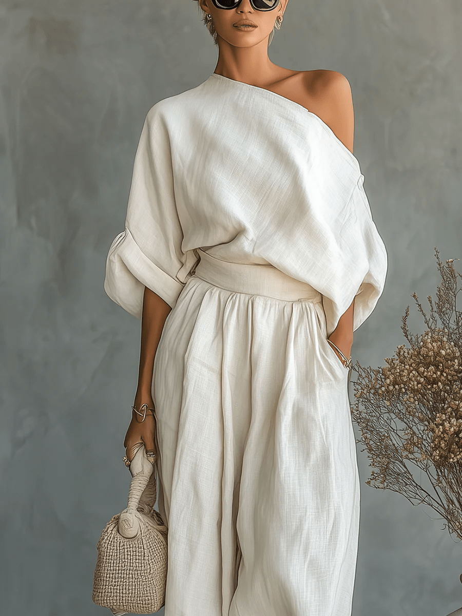 Mila || 2-Piece Off-the-Shoulder Set