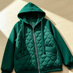 Natalie | Quilted Hoodie Jacket