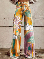 Iris - Psychedelic Mushroom Jeans