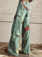 Stella - Vaqueros de pierna ancha de talle alto