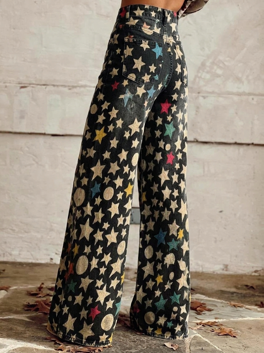 Nova - Vaqueros con estampado astral