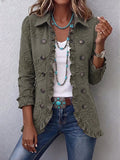 Helen – Embroidered Frill Jacket