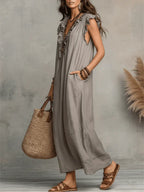 Camellia | Vestido largo bohemio
