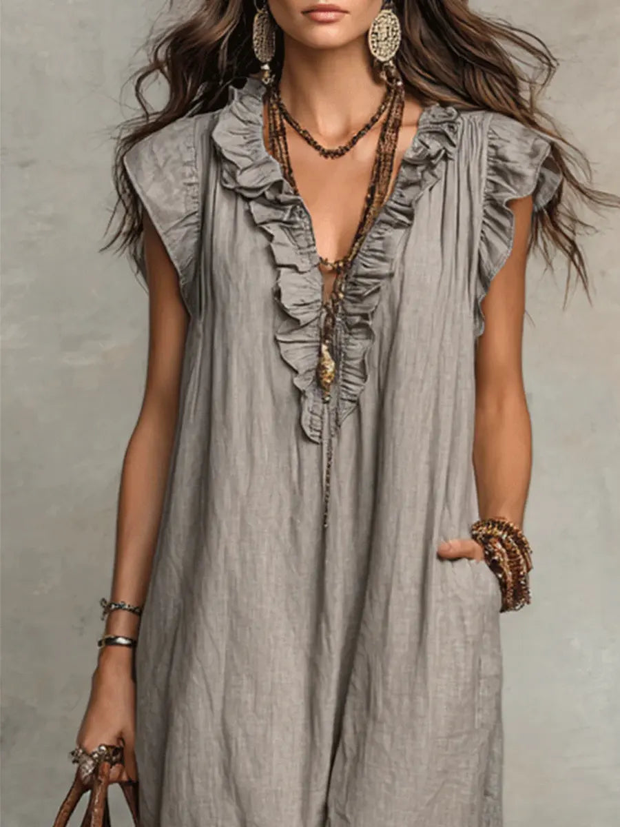 Camellia | Vestido largo bohemio