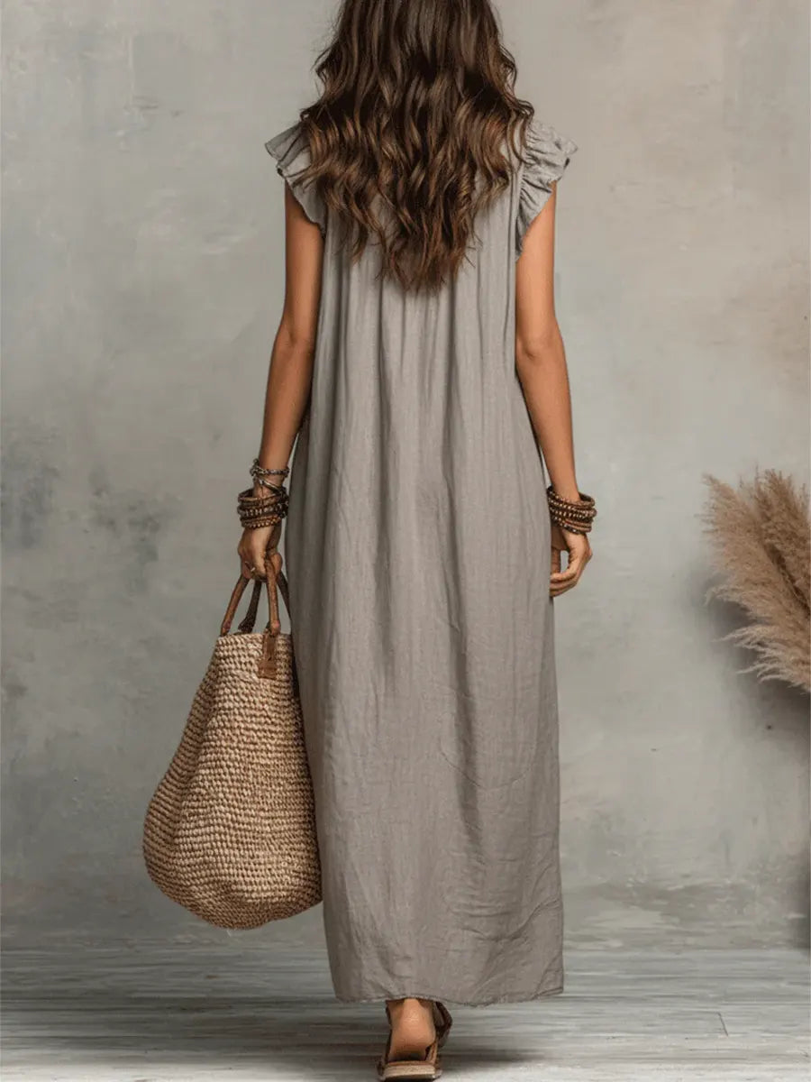 Camellia | Vestido largo bohemio