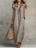 Camellia | Vestido largo bohemio