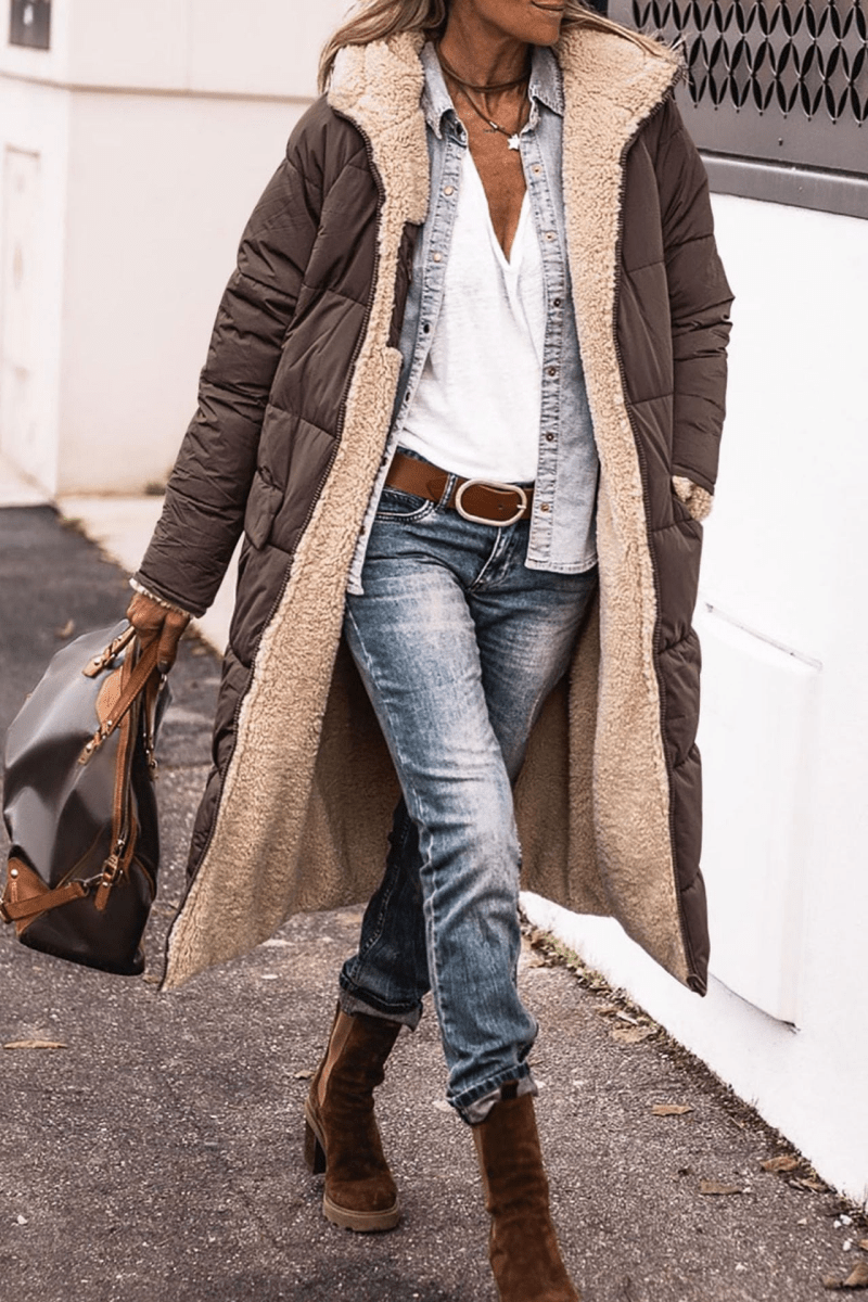 Sasha | Soft Reversible Coat