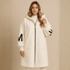Selene | Knitted Hooded Long Coat